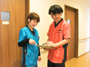 たいよう六本松館で働くと、頼られる存在になった。